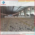 China marco de acero ligero industrial prefabricados baratos casas de aves en Filipinas